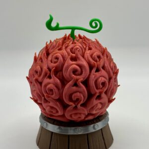 Fruit du démon "Mera Mera" avec socle