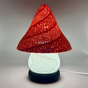 Lampe Champignon Voronoï