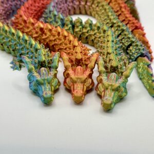 Dragon Flamme Articulé